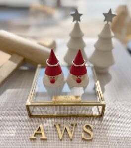 今年もリングサンタがお出迎え