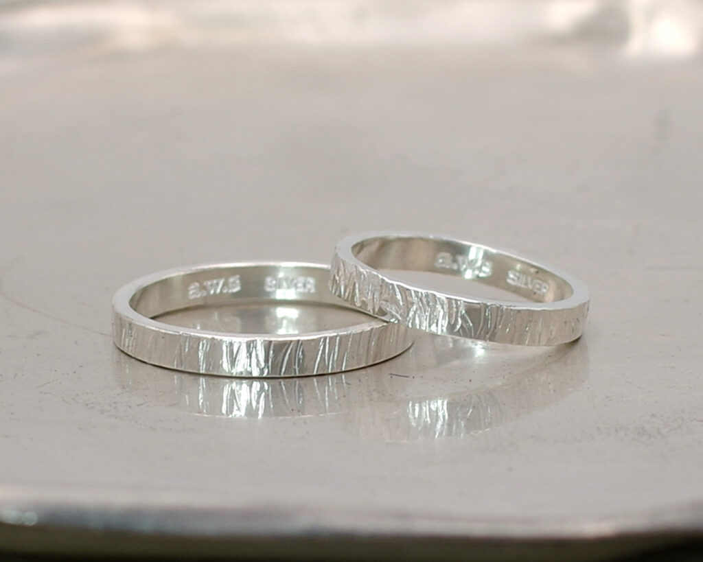 すじ目の入ったテクスチャーリング