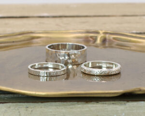 手作り感がかわいいリング